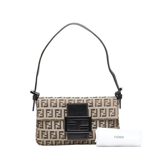 Pre-Loved Fendi Mini Zucchino Mamma Baguette - Picture 9 of 9